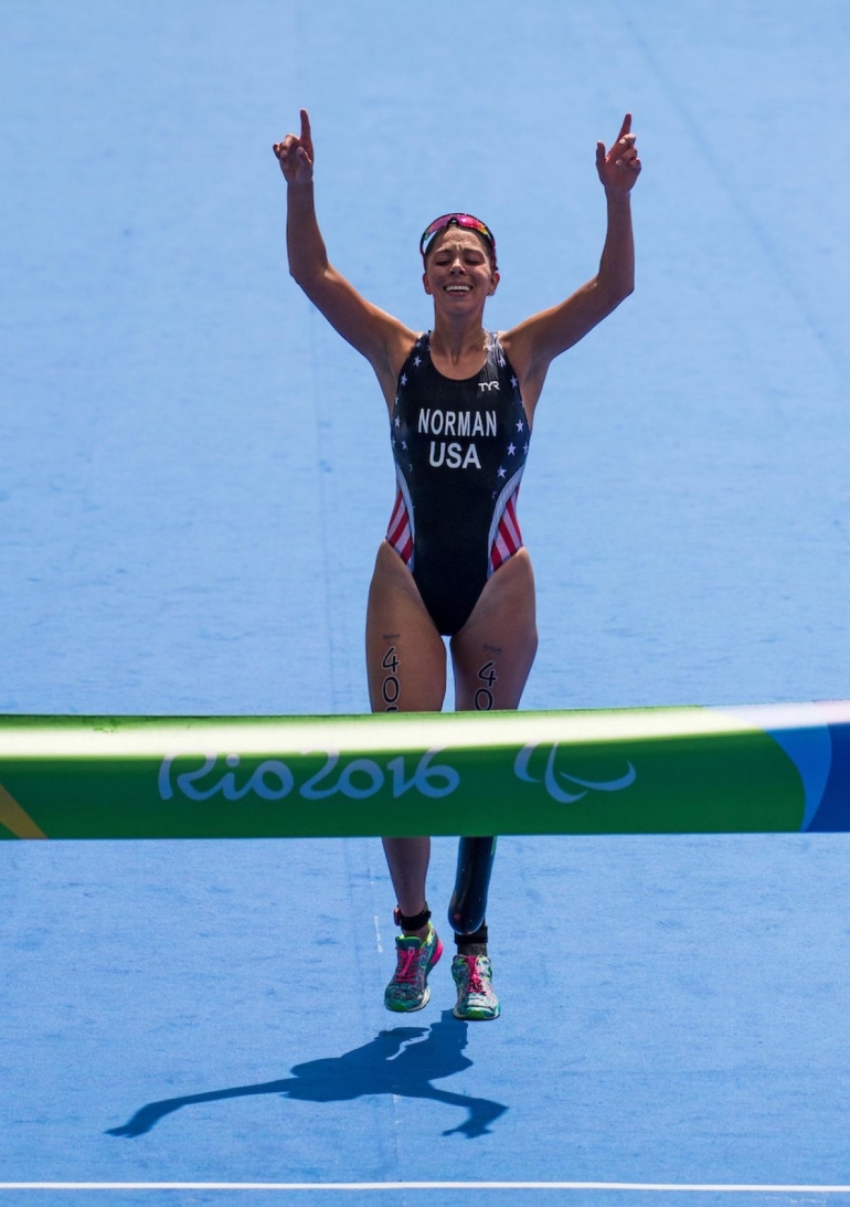 NCAA WOMEN'S CROSS COUNTRY DIVISION I 2019 - PARALYMPIC AND WORLD CHAMPION  GRACE NORMAN - PARATRIATHLON